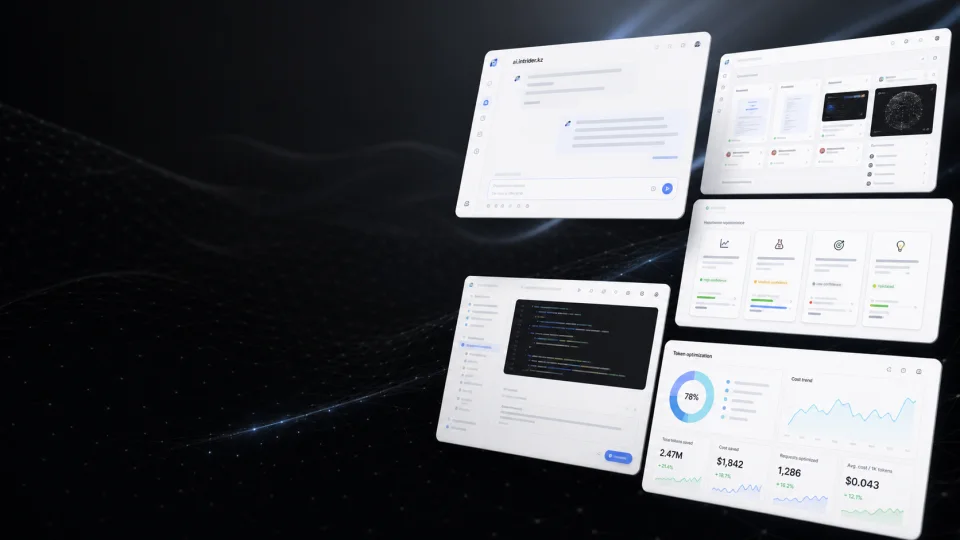 ai.intrider.kz: командаға арналған ішкі AI өнімі