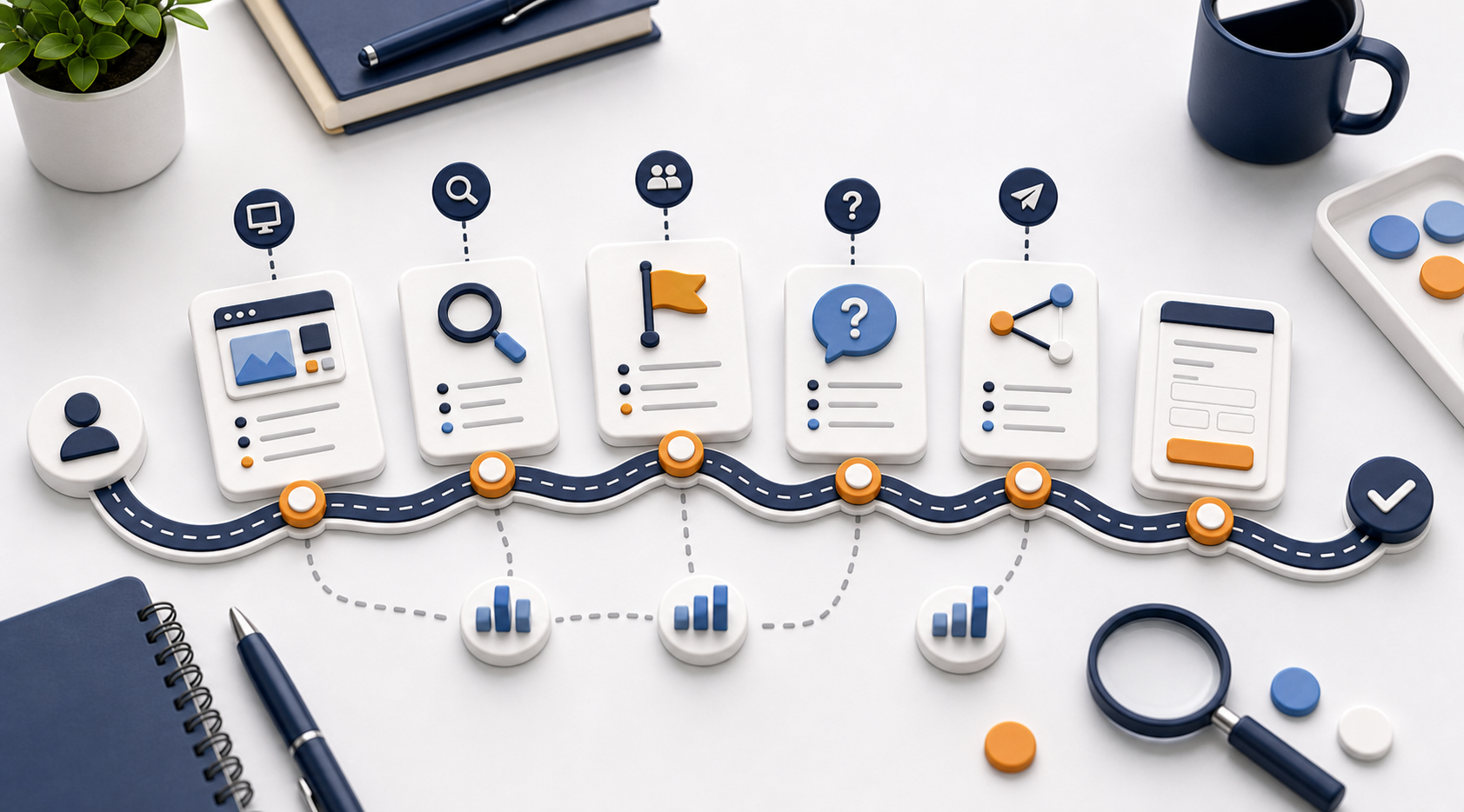 Customer path without guessing